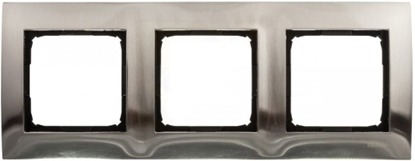 Attēls no Kontakt-Simon Ramka potrójna SIMON54 inox - DR3/61