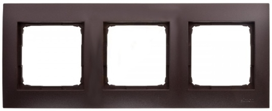Изображение Kontakt-Simon Ramka potrójna SIMON54 uniwersalna brz - DR3/46