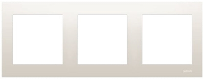 Attēls no Kontakt-Simon Ramka potrójna SIMON54 uniwersalna kremowa - DR3/41