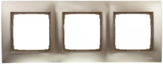 Изображение Kontakt-Simon Ramka potrójna SIMON54 uniwersalna zota - DR3/44