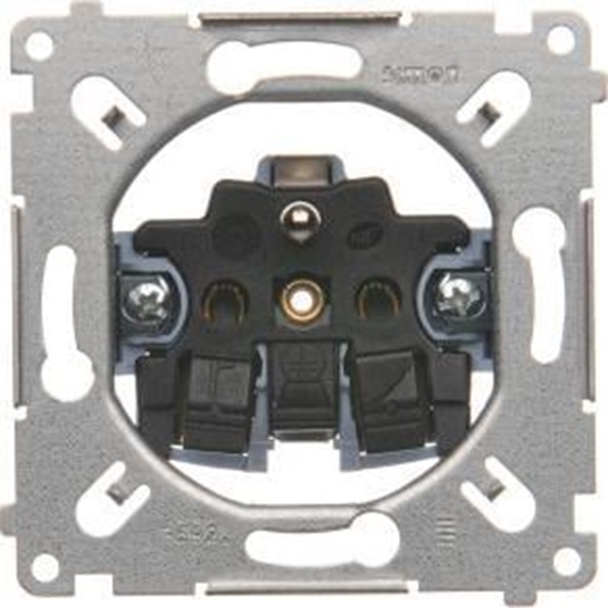 Изображение Kontakt-Simon Simon 54 mechanizmy Gniazdo wtyczkowe z uziemieniem (mechanizm) 16A, 250V~, szybkozcza SGZ1CM
