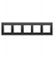 Picture of Kontakt-Simon Simon 54 Nature* Ramka 5-krotna metalowa Inox Dark DRN5/83