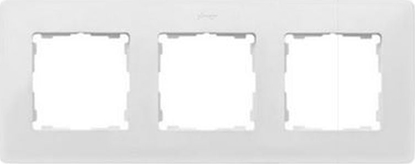 Изображение Kontakt-Simon Simon Detail 82 Ramka potrójna Detail ORIGINAL-mono BIAA / podstawa Szary ciepy 8200630-029