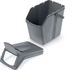 Picture of Kosz na mieci Prosperplast Sortibox do segregacji 3 x 25L szary (ISWB25S3-405U)