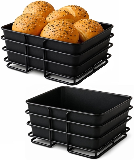 Изображение KOSZYK KWADRAT CZARNY