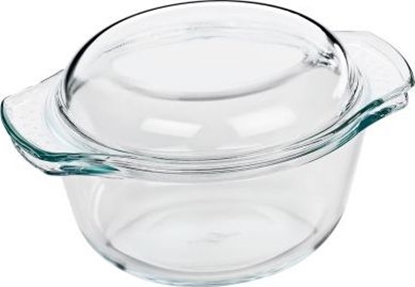Attēls no Kuchenprofi Naczynie aroodporne z pokrywk Kuchenprofi, szko borokrzemowe, red. 18 x 11,5 cm