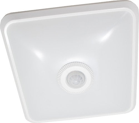 Изображение Lampa sufitowa Bemko Plafon LED DORIA 12W 4000K 860LM with motion sensor PIR IP20 kwadrat C38-ST58-124-PIR