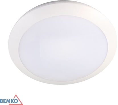 Attēls no Lampa sufitowa Bemko Plafoniera LED TOKAR z czujnikiem mikrofalowym 16W 4000K 1300lm IP66 (C36-PSF706-LED-EM)