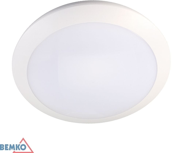 Picture of Lampa sufitowa Bemko Plafoniera LED TOKAR z czujnikiem mikrofalowym 16W 4000K 1300lm IP66 (C36-PSF706-LED-EM)