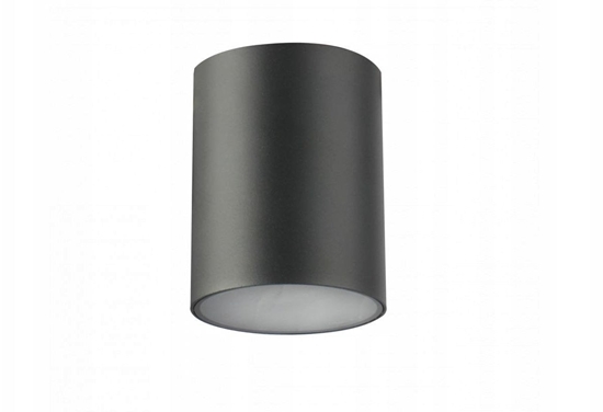 Picture of Lampa sufitowa GTV Oprawa sufitowa LENTO, alum, 100x130, IP54, MAX.35W, okrgy, grafitowy