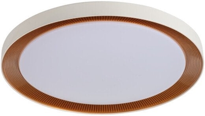 Изображение Lampa sufitowa Kanlux Plafoniera LED dekoracyjny ANBAR LED 37W CCT BR okrgy Ø55 max 2170lm 3000-6500K IP20 I kl. biay/brzowy 38930