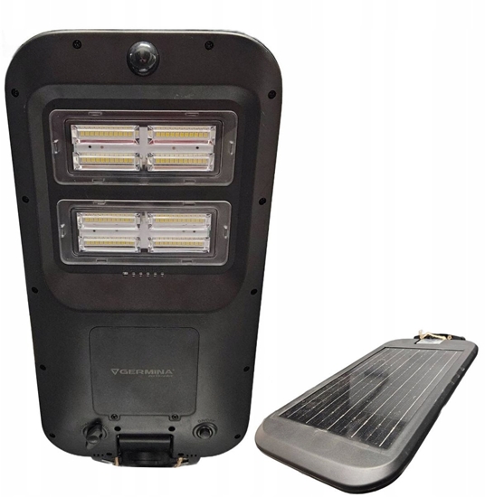 Picture of Lampa uliczna z panelem sonecznym Lupus z czujnikiem ruchu GW-0112