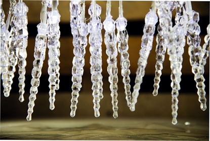 Picture of Lampki choinkowe Bulinex Komplet choinkowy sople LED 30l kolor biay 5,8m x 11cm (10-719)