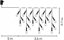 Picture of Lampki choinkowe Emos Lampki choinkowe icicles LED 200 6W 3,6m 8 programów zimna biel