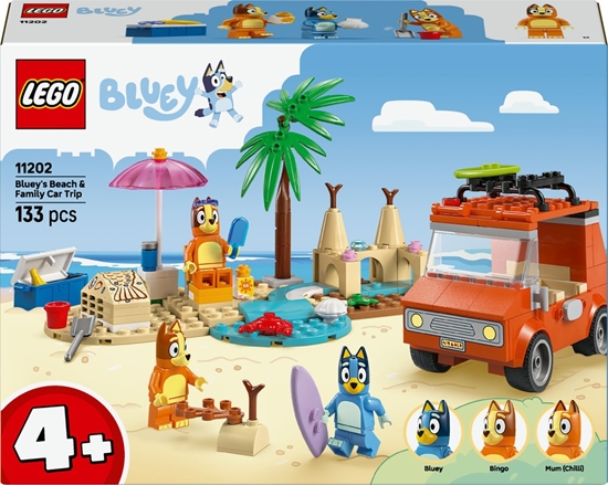 Picture of LEGO BLUEY 11202 Bluey's Beach & Family Car Trip