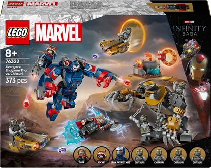 Attēls no LEGO MARVEL 76322 Avengers: Endgame - Thor vs. Chitauri