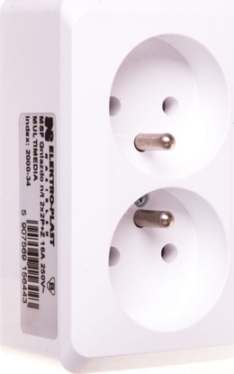 Изображение Legrand GNIAZDO 2X2P+Z 16 RO DZ.MT - 2000-34