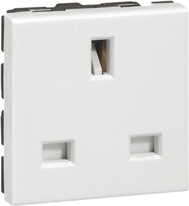 Изображение Legrand Gniazdo M45: 2M 2P+Z angielski TYP 13 077505