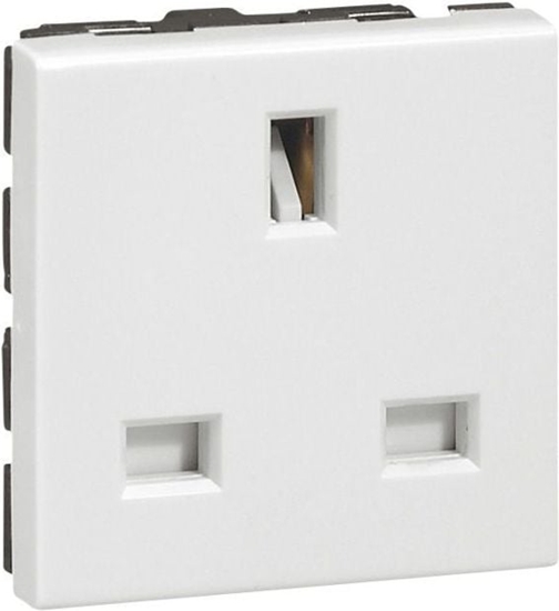 Изображение Legrand Gniazdo M45: 2M 2P+Z angielski TYP 13 077505