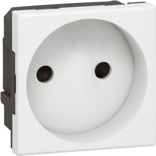 Изображение Legrand Gniazdo pojedyncze Mosaic 16A biay (077110)