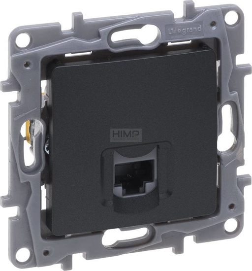 Picture of Legrand Niloe Selection Gniazdo RJ45 kat. 6 UTP antracyt 762273