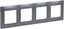 Picture of Legrand Niloe Selection Ramka poczwórna stal 762054