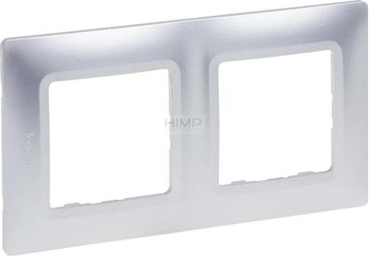 Изображение Legrand Niloe Selection Ramka podwójna aluminium 762012