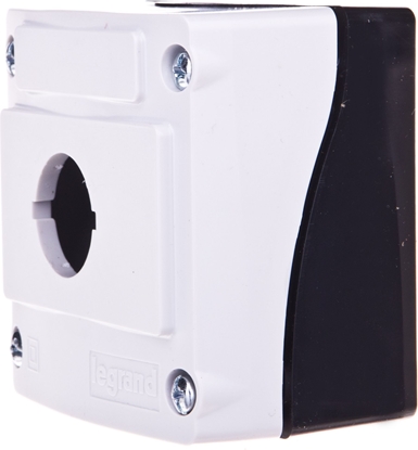 Picture of Legrand Obudowa kasety 1-otworowa 22mm szara IP66 (024200)