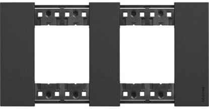 Attēls no Legrand ramka 2x2m czarny KA4802M2KG