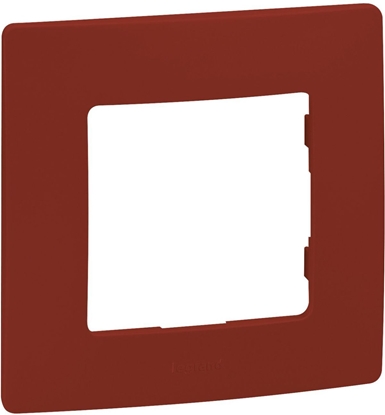 Attēls no Legrand Ramka Niloe pojedyncza czerwona (665021)