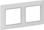 Picture of Legrand Ramka podwójna Valena Life biaa / chrom (754032)