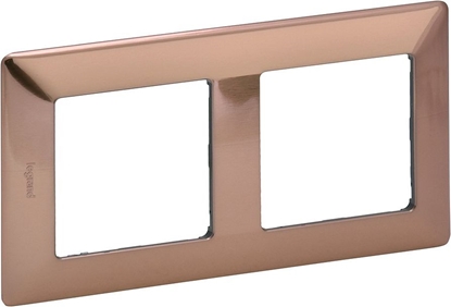 Picture of Legrand Ramka podwójna Valena Life miedziana (754162)
