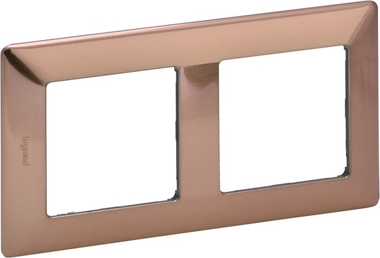 Picture of Legrand Ramka podwójna Valena Life miedziana (754162)
