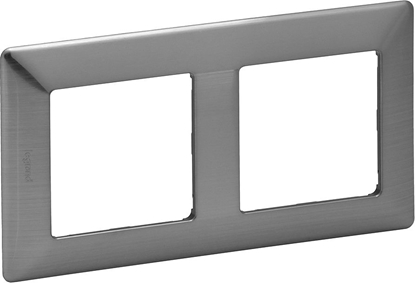 Picture of Legrand Ramka podwójna Valena Life stalowa (754152)