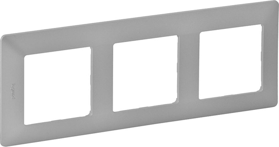 Picture of Legrand Ramka potrójna Valena Life aluminium (754133)