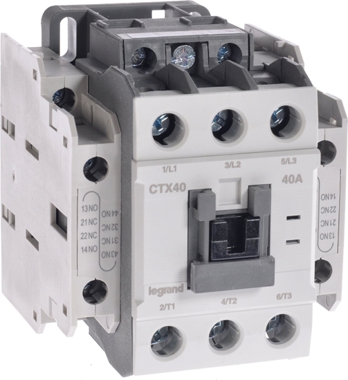 Изображение Legrand Stycznik CTX3 3P 40A 2NO2NC 230V AC - 416136