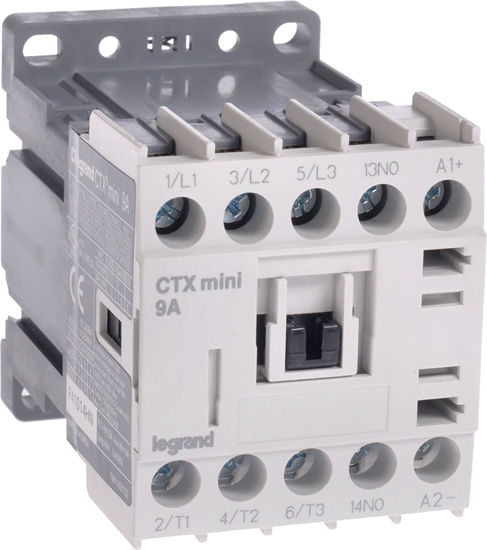 Изображение Legrand Stycznik CTX3 MINI 3P 9A 1NO 24V DC - 417021