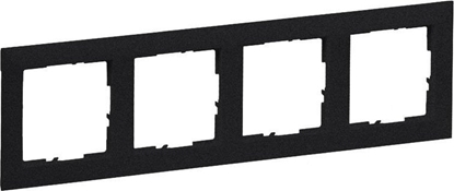 Picture of Legrand SUNO Ramka czterokrotna czarna 721524