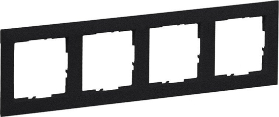 Picture of Legrand SUNO Ramka czterokrotna czarna 721524