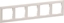 Изображение Legrand SUNO Ramka piciokrotna piasek 721535