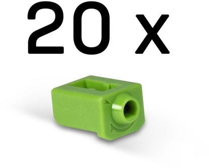 Picture of Lindy SFP Port Locks GREEN 20pcs.