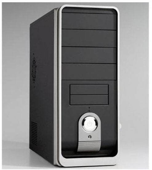 Picture of Linkworld ATX-3261-63/ USB 2.0/ HD Audio + ATX400W (8cm/silent) TC RoHS EuP 3xSATA 1xPCIE PSU