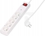 Picture of Listwa zasilajca Jonex Listwa przeciwprzepiciowa PS-5PF z filtrem 5-gniazd z/u 10A 5m /OMY 3x1/ biaa
