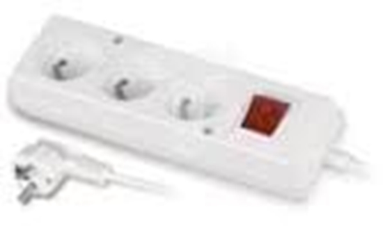 Picture of Listwa zasilajca Plastrol 3 gniazda 3 m biaa (PS-370WS/3)