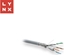 Изображение LYNX SFTP kabel, Cat6a, LSZH, celomdný, vnitní, edý, cívka 500m