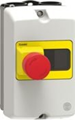 Изображение Lovato Electric Obudowa do montau powierzchniowego IP65 do SM1P szeroko 80mm w komplecie przycisk awaryjnego zatrzymania (SM1Z1702P)