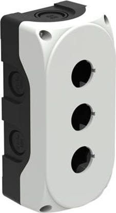 Picture of Lovato Electric Obudowa kasety 3-otworowa 22mm biaa IP67 (LPZP3A8)