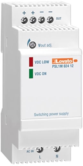 Picture of Lovato Electric Zasilacz jednofazowy 100-240V AC/12V DC 24W 2A (moduowy)