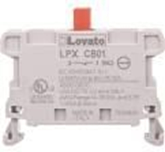 Picture of Lovato Electric Zestyk 1R do serii Platinum zaciski rubowe, monta na tylnej cianie (LPXCB01)