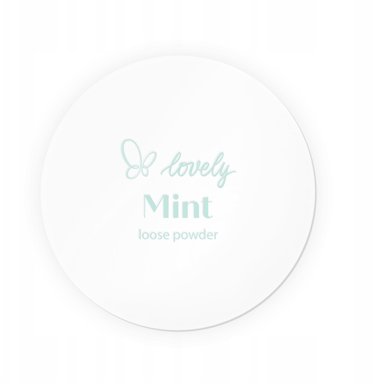 Picture of LOVELY_Mint sypki puder do twarzy z efektem chodzenia 6g